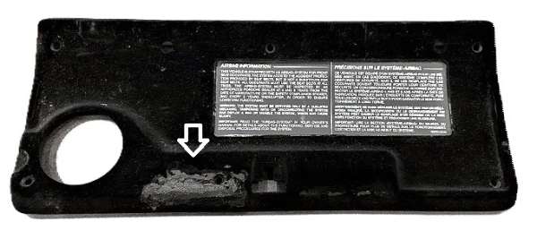 Innenteil vom Handschuhfachdeckel, passend für Porsche 993