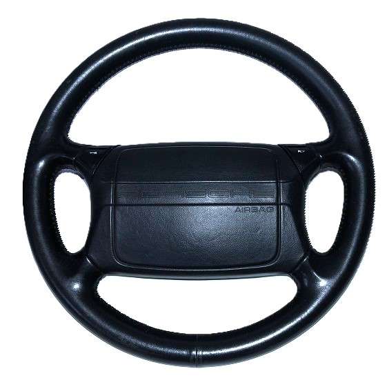Leder-Airbaglenkrad schwarz, passend für Porsche 964