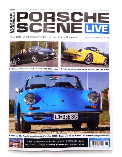 Porsche-Scene-Live Zeitschrift