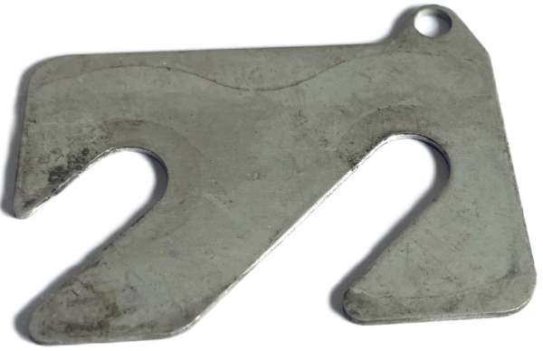 Einstellblech 1 mm, passend für Porsche 996