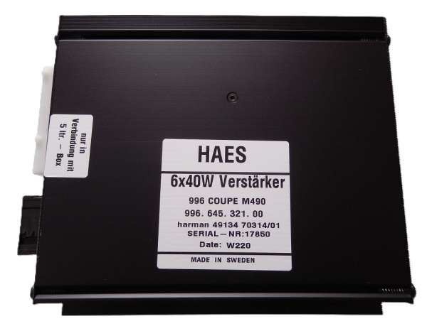 Verstärker / Endstufe, neu, passend für Porsche 996 Coupe