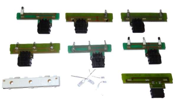 Leuchteinheiten in Mittelkonsole, passend für Porsche 993