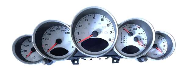 Kombiinstrument bis 330 km/h, passend für Porsche 997