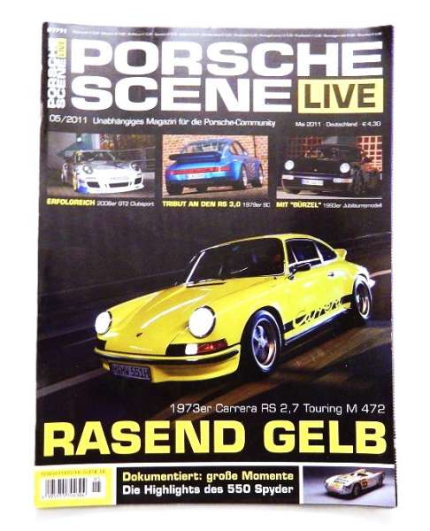 Porsche-Scene-Live Zeitschrift