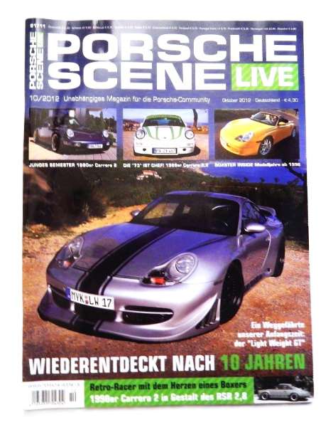 Porsche-Scene Live-Zeitschrift