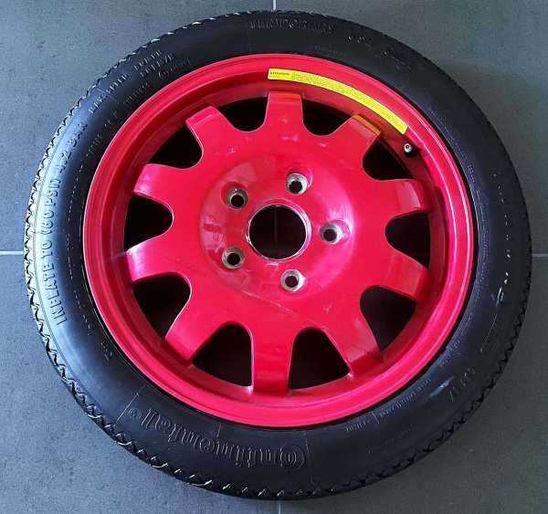 Ersatzrad auf Alufelge, original, passend für Porsche 996