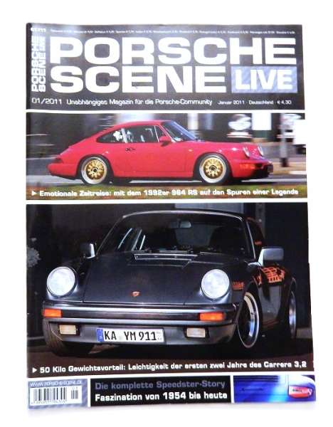 Porsche-Scene-Live Zeitschrift