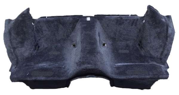 Rücksitzmuldenteppich schwarz, passend für Porsche 997 Coupe