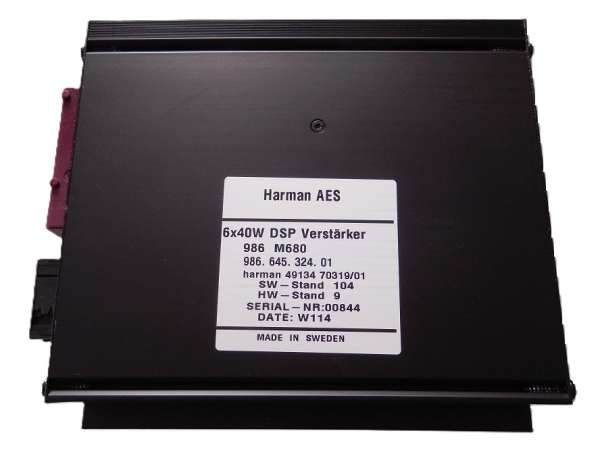 DSP-Verstärker / Endstufe, neu, passend für Porsche Boxster 986