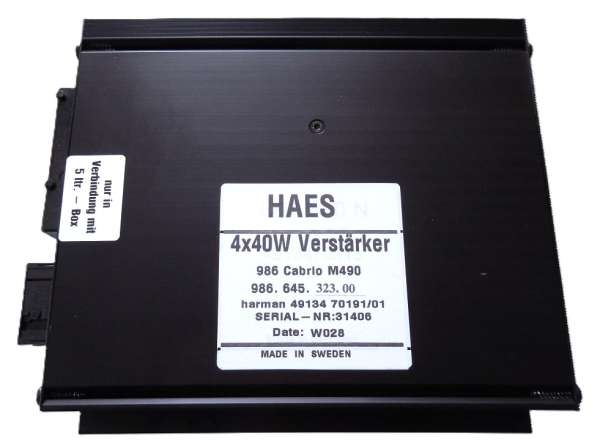 Verstärker / Endstufe, neu, passend für Porsche Boxster 986