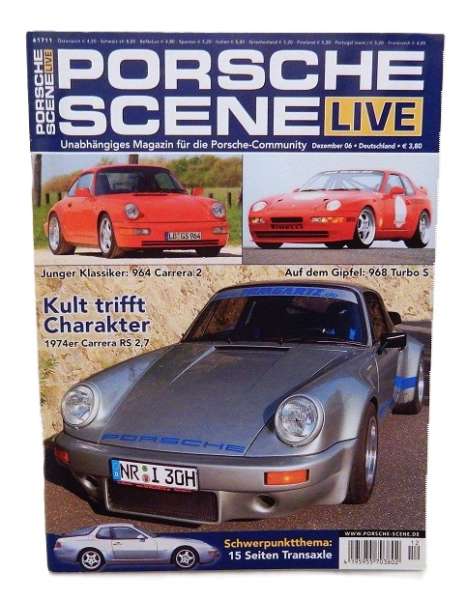 Porsche-Scene Live-Zeitschrift