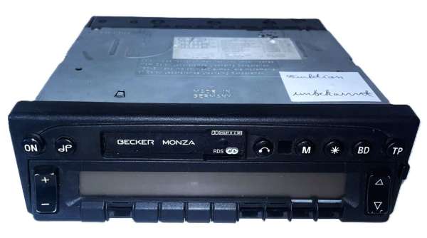 Radio- / Kassettenrecorder "Becker Monza Typ 2130", passend für Porsche 911