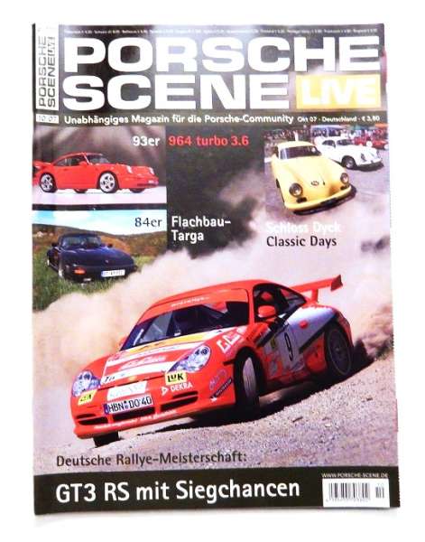 Porsche-Scene-Live Zeitschrift