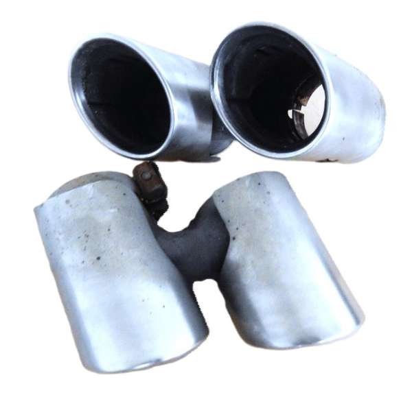 Endrohre rund, passend für Porsche 991 Carrera S