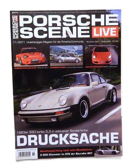 Porsche-Scene-Live Zeitschrift