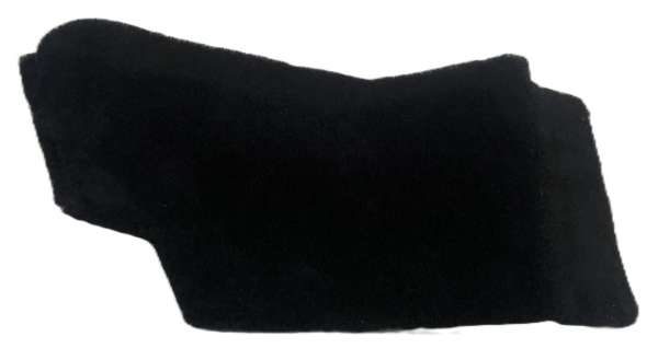 Fußraum-Velour-Teppich-Verkleidung vorn, schwarz, passend für Porsche 993