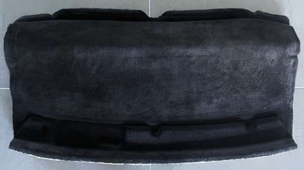 Teppich-Hutablage schwarz, passend für Porsche 996 Coupe