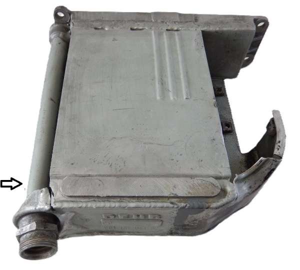 Ölkühler "Behr", original, passend für Porsche 911