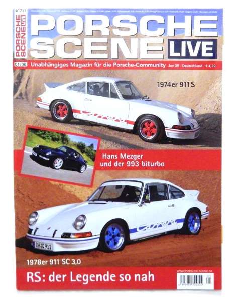 Porsche-Scene Live-Zeitschrift