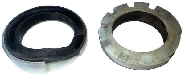 Federbein-Auflage mit Ausgleichplatte, passend für Porsche 996