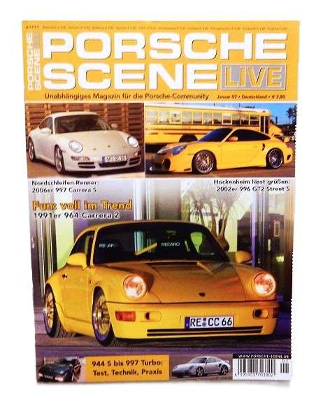 Porsche-Scene Live-Zeitschrift