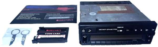 Radio- / Kassettenrecorder "Becker Grand Prix 2230", passend für Porsche 964