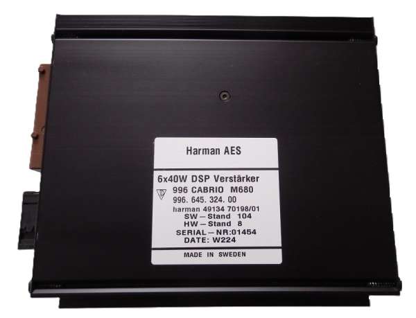 DSP-Verstärker / Endstufe, neu, passend für Porsche 996 Cabrio