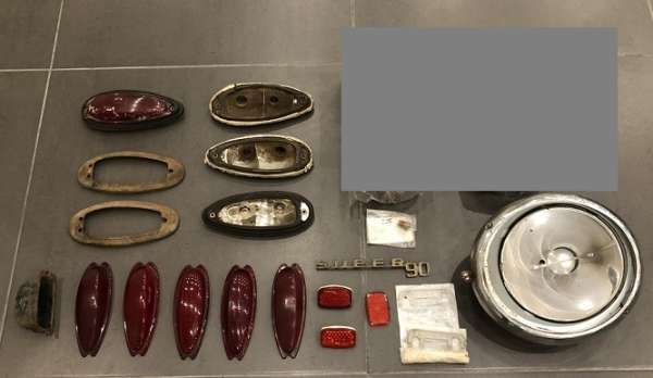 Teilepaket, passend für Porsche 356