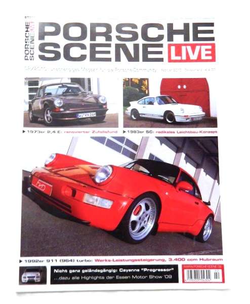 Porsche-Scene Live-Zeitschrift