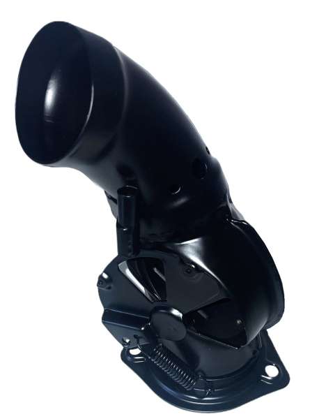 Edelstahl-Heizklappe links, neu, passend für Porsche 911