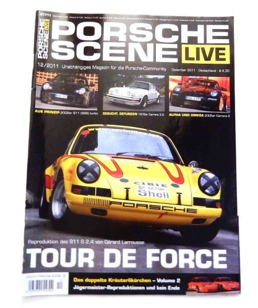 Porsche-Scene Live-Zeitschrift