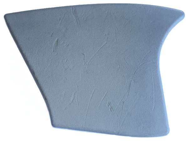 Leder-Mittelkonsolenblende grau, passend für Porsche 996