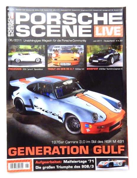 Porsche-Scene Live-Zeitschrift