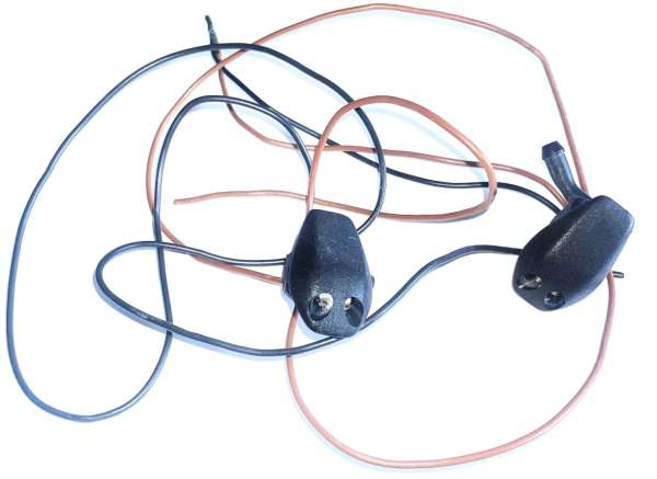 Scheibenwaschdüsen mit Kabel, passend für Porsche 993