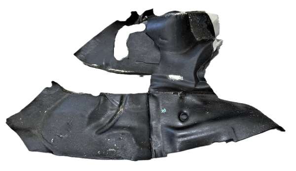 Dämmung für Radhausschale hinten rechts, passend für Porsche 996 Cabrio