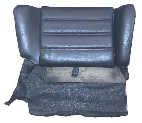 Leder-Rücksitzlehne schwarz, passend für Porsche 911 Cabrio