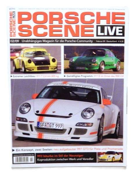 Porsche-Scene-Live Zeitschrift