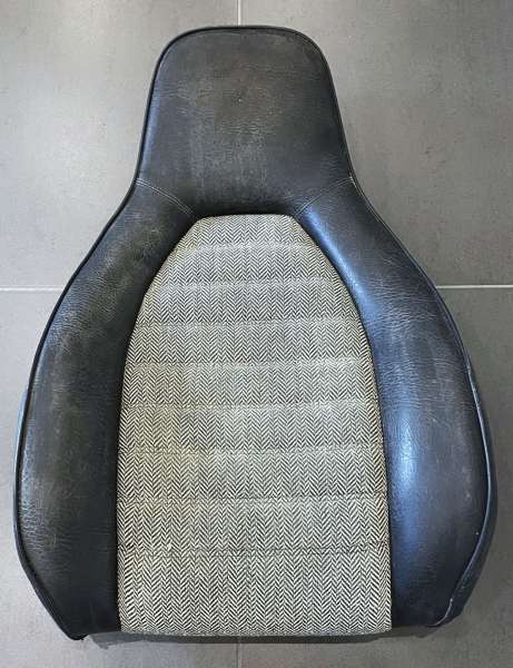 Sitzlehnengestell mit Polster / Bezug, passend für Porsche 924 / 944