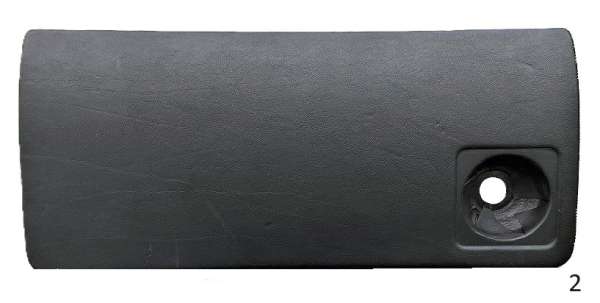 Leder-Handschuhfachklappe schwarz, passend für Porsche 993