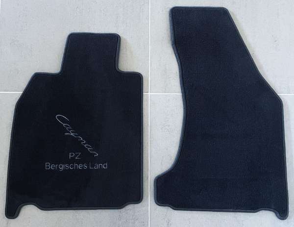 Fußmatten mit Bose-Sound-System, neu, passend für Porsche Cayman