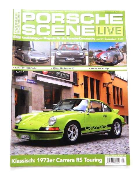 Porsche-Scene Live-Zeitschrift