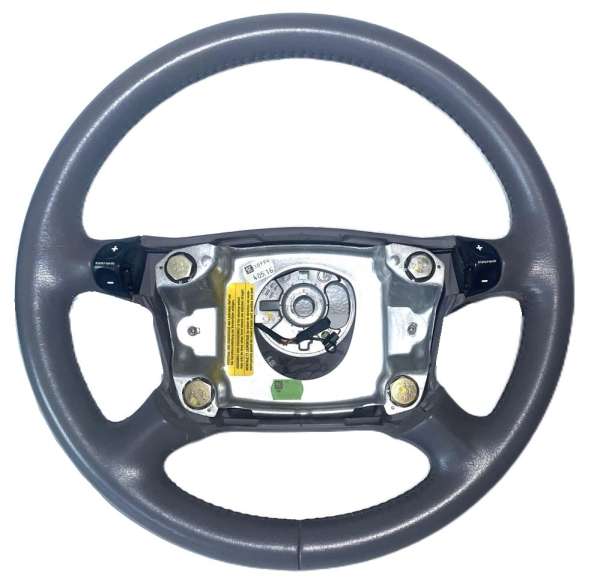Leder-Airbaglenkrad, Tiptronik, klassik-grau, passend für Porsche 993