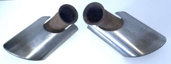 Endrohre "Gillet" oval, Modell 2002, passend für Porsche 996