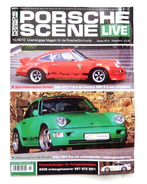 Porsche-Scene-Live Zeitschrift