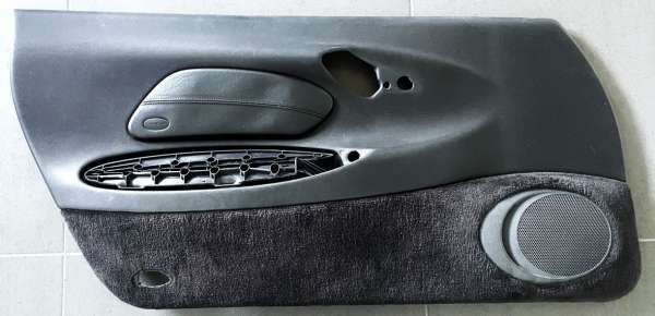 Kunstleder-Türverkleidung schwarz, links, passend für Porsche 996