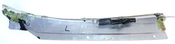 Versteifungsblech inkl. Spannseilfeder für Verdeckbezug links, passend für Porsche 996 Cabrio