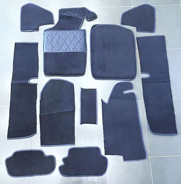Teppichsatz dkl-blau, neu, passend für Porsche 914