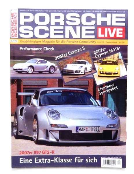 Porsche-Scene Live-Zeitschrift