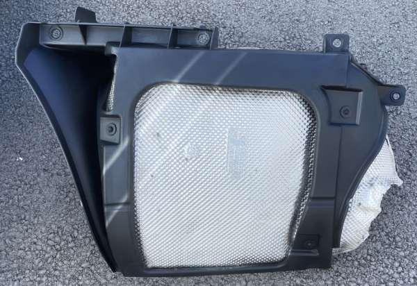 Halterahmen mit Hitzeschutz hinten links, passend für Porsche 996