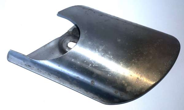 Endrohrblende "Gillet" oval, Modell 2002, links, passend für Porsche 996